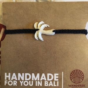 Wanderer Bracelets Palm Tree Black Button